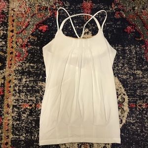 White Cream Lululemon Tank